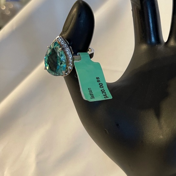 Sea breeze quartz ring - Picture 2 of 4